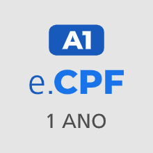 e-CPF A1 (1 ano)